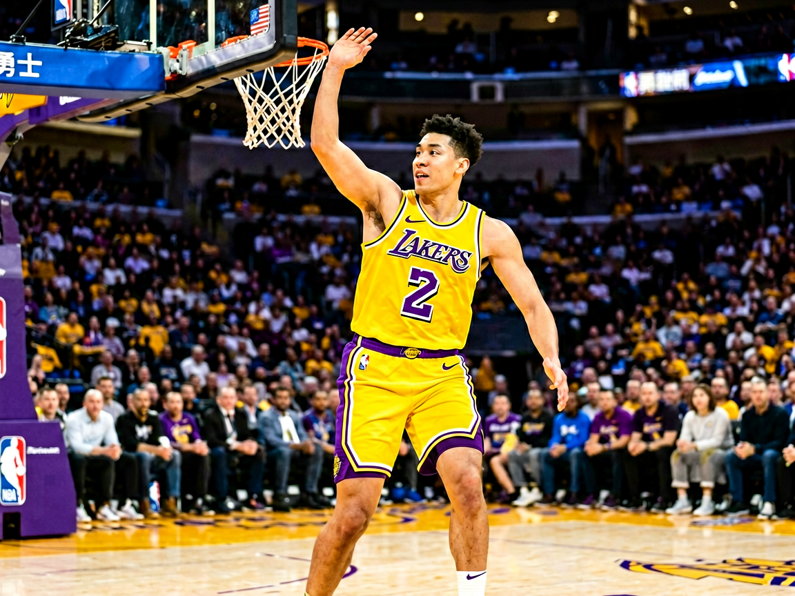 NBA湖人勇士比赛精彩瞬间